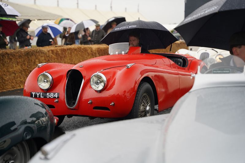 Hilton & Moss parade at Goodwood Revival 2024