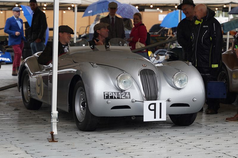 Hilton & Moss parade at Goodwood Revival 2024