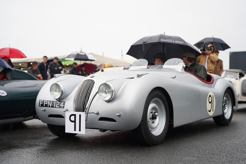 Hilton & Moss parade at Goodwood Revival 2024