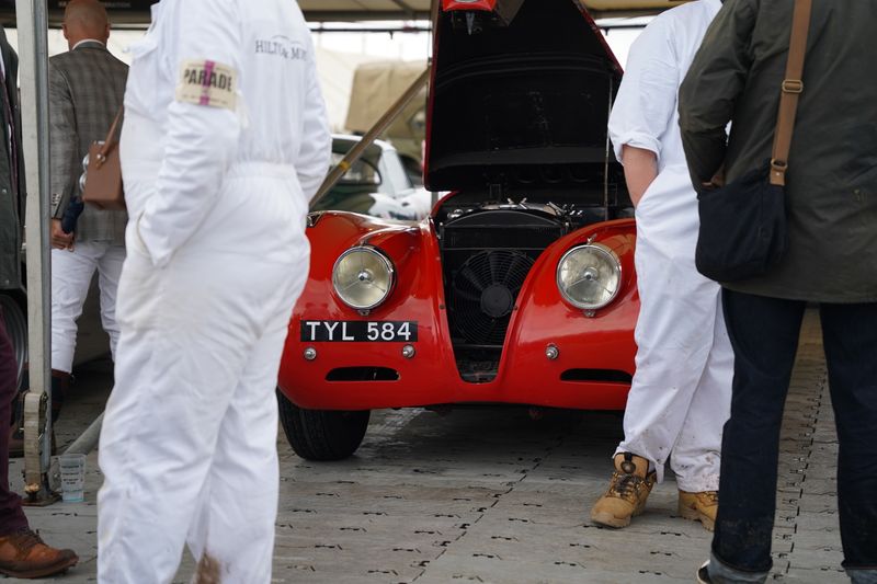 Hilton & Moss parade at Goodwood Revival 2024