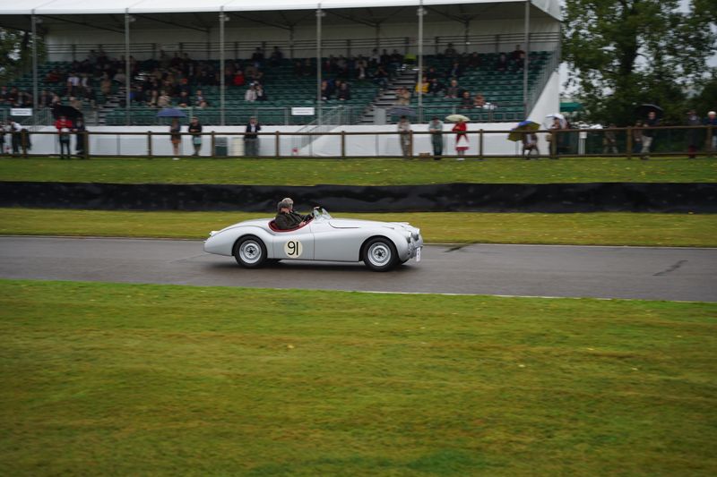 Hilton & Moss parade at Goodwood Revival 2024