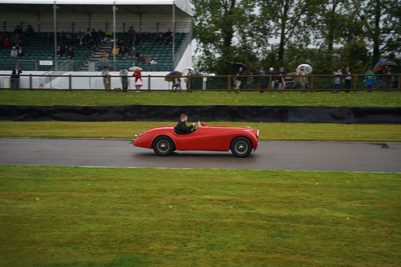 Hilton & Moss parade at Goodwood Revival 2024