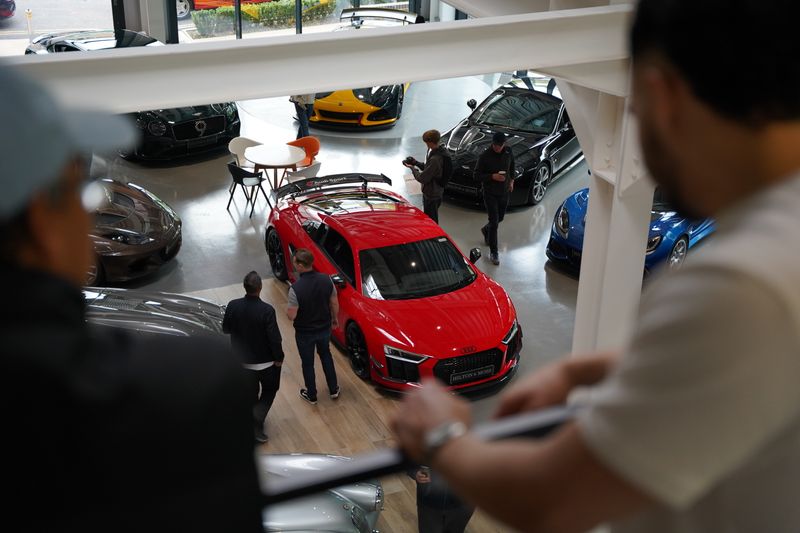 Supercar Drivers Club visit Hilton & Moss