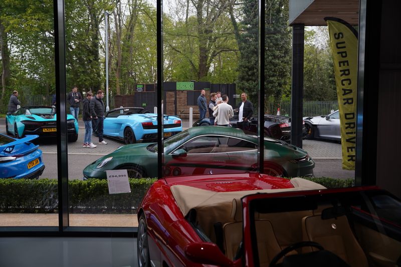 Supercar Drivers Club visit Hilton & Moss