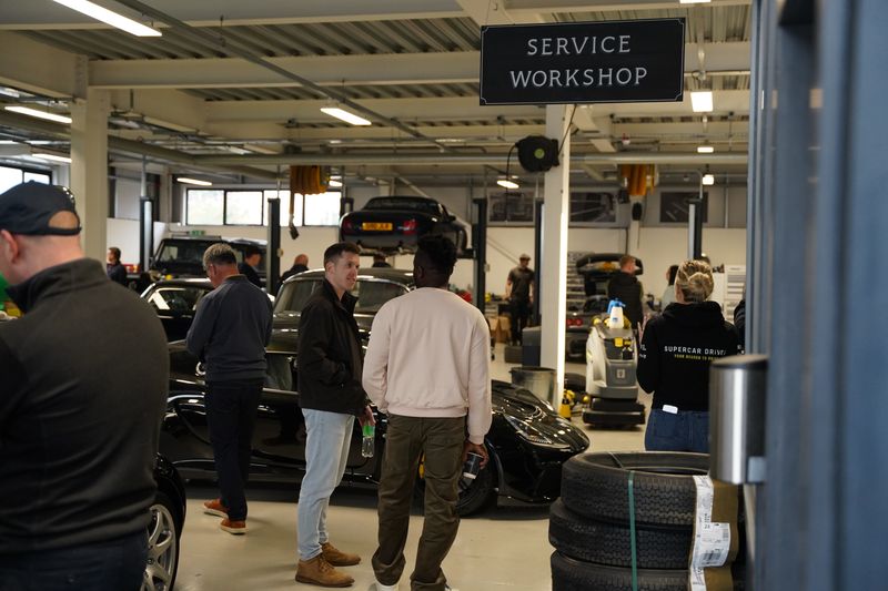 Supercar Drivers Club visit Hilton & Moss