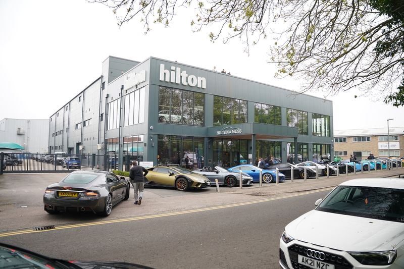 Supercar Drivers Club visit Hilton & Moss