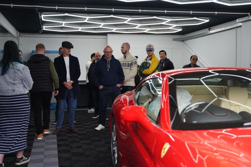 Supercar Drivers Club visit Hilton & Moss