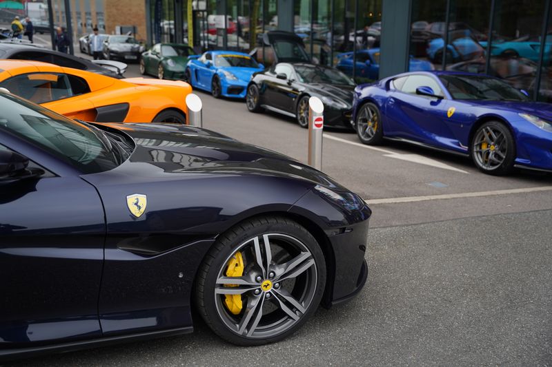 Supercar Drivers Club visit Hilton & Moss