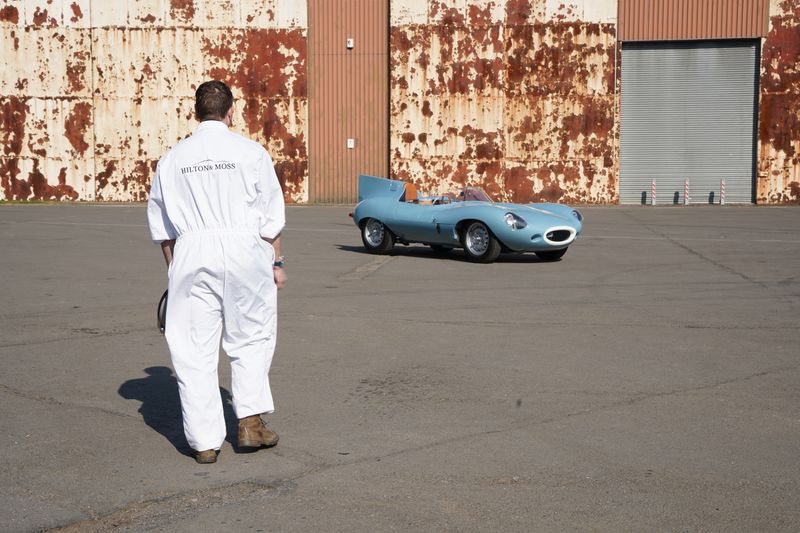 Behind-the-scenes of our Jaguar D-Type launch video