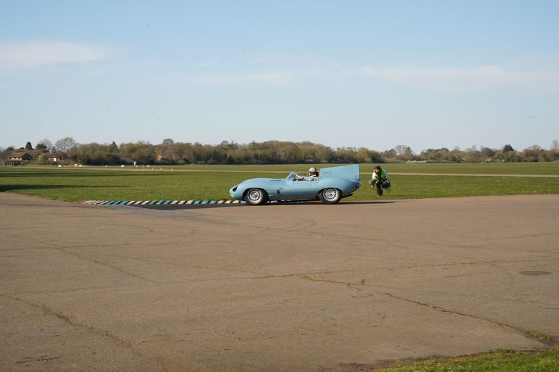 Behind-the-scenes of our Jaguar D-Type launch video