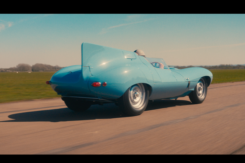 Behind-the-scenes of our Jaguar D-Type launch video