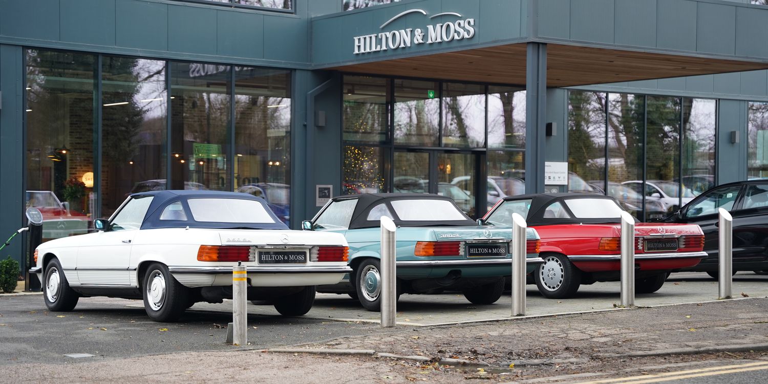 Hilton & Moss servicing for your luxury, performance or classic Classic Mercedes-Benz