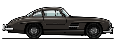 Classic Mercedes-Benz W198 Gullwing Servicing