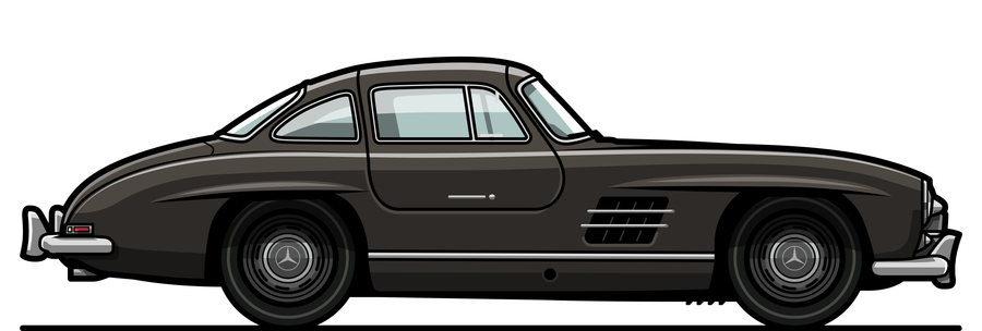 Classic Mercedes-Benz W198 Gullwing Servicing