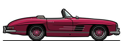 Classic Mercedes-Benz W198 Roadster Servicing