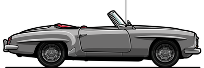 Classic Mercedes-Benz W121 190SL Servicing