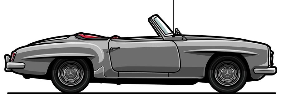 Classic Mercedes-Benz W121 190SL Servicing