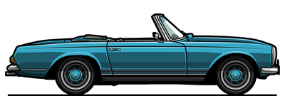 Classic Mercedes-Benz W113 Pagoda Servicing