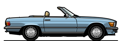 Classic Mercedes-Benz R107 Servicing