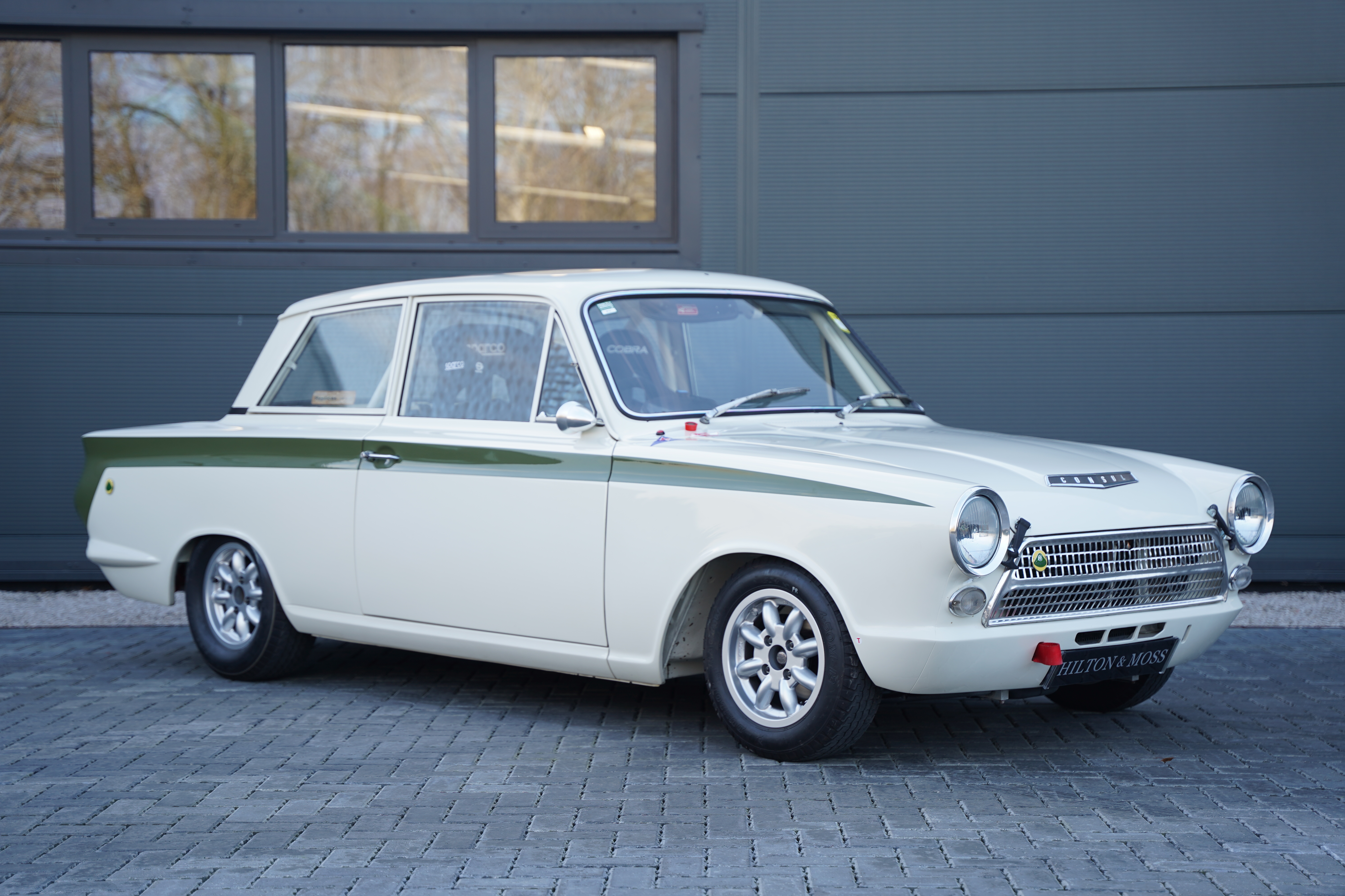 1963 Lotus Cortina Mk1 FIA Race Car For Sale Hilton Moss