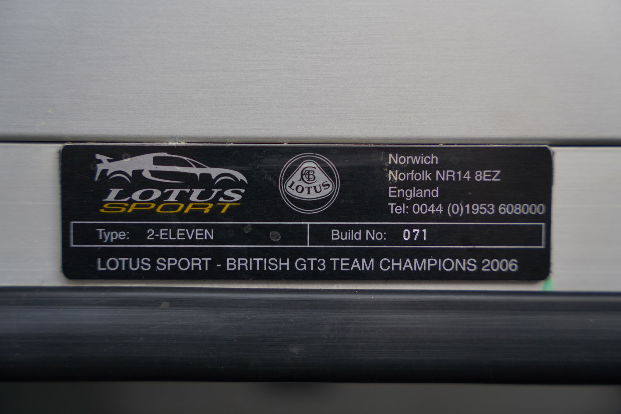 2008 Lotus 2-Eleven