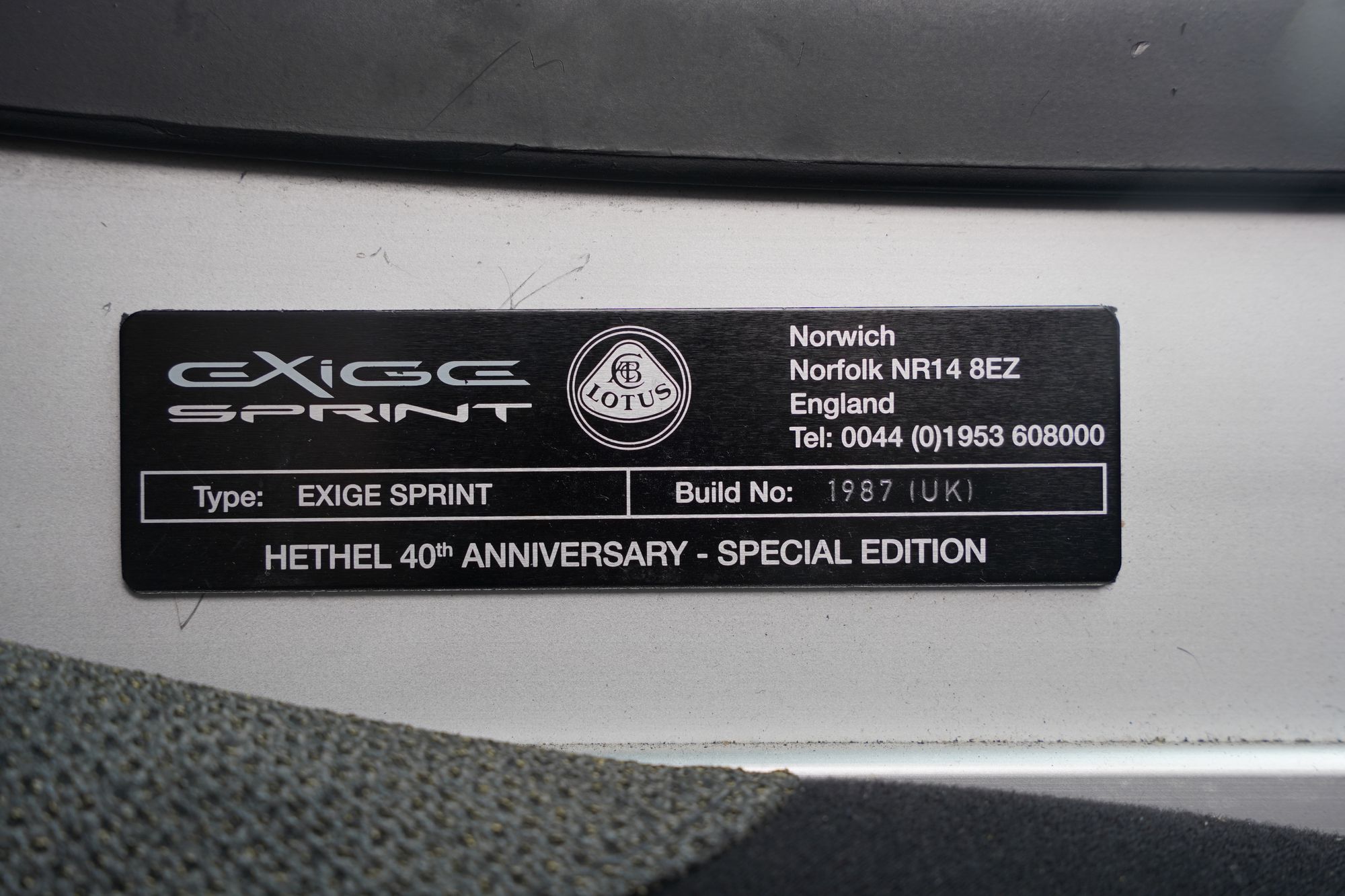2008 Lotus Exige S Sprint CUP 260