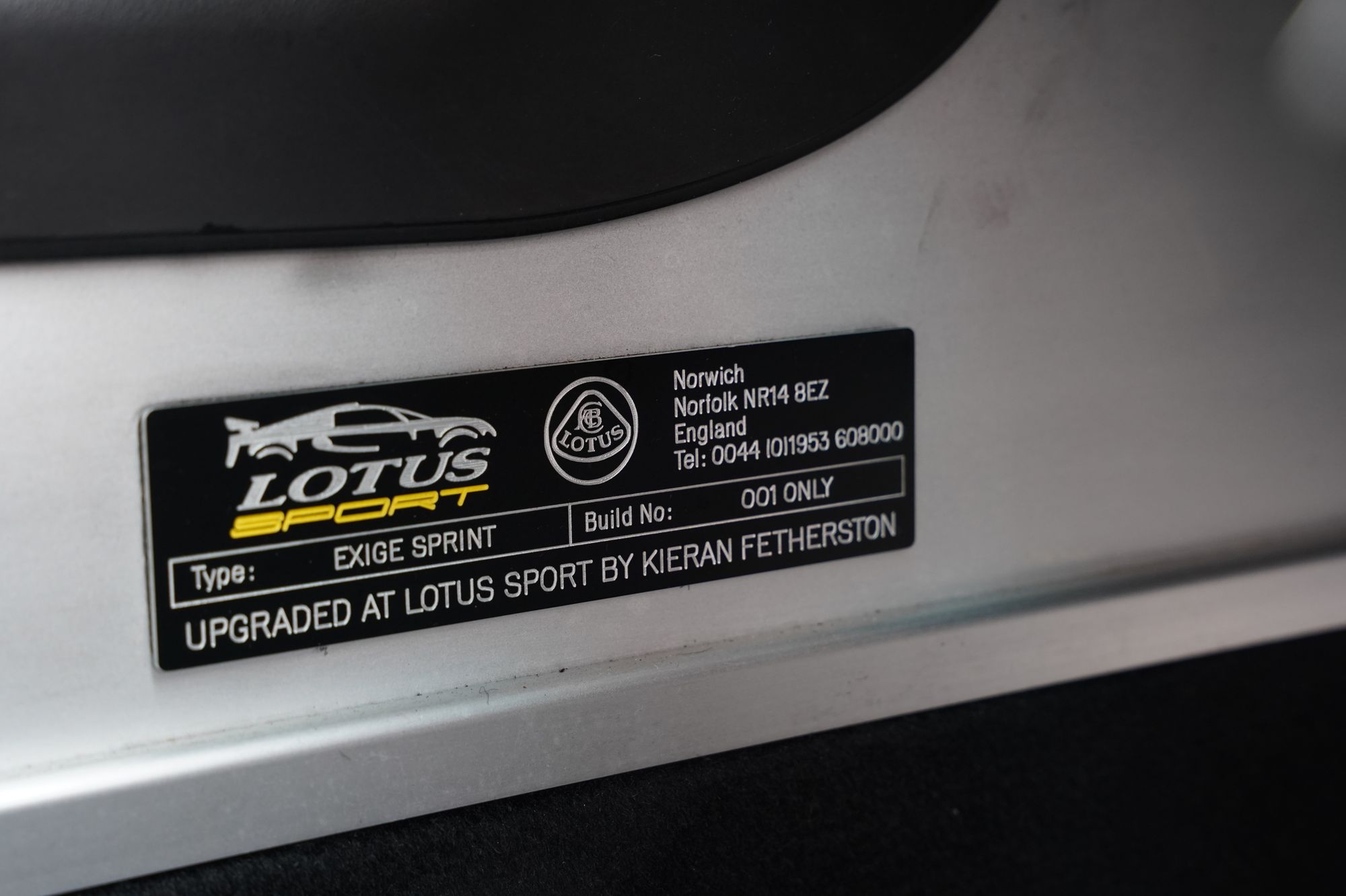 2008 Lotus Exige S Sprint CUP 260